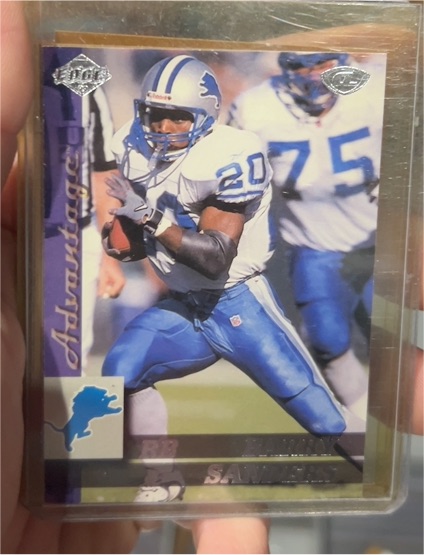1999 Collector's Edge Advantage #57 Barry Sanders — front