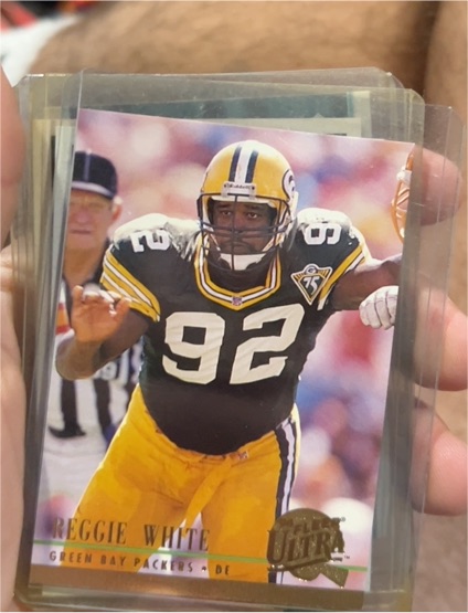 1994 Fleer Ultra #114 Reggie White — front