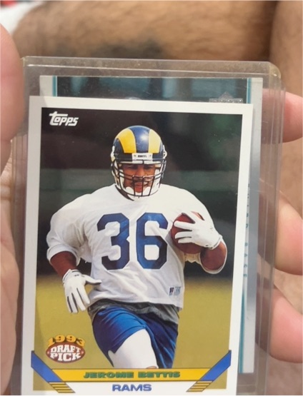 1993 Topps #604 Jerome Bettis — front