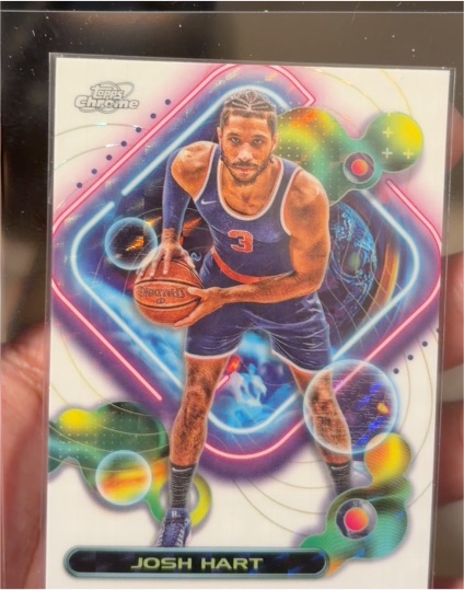 2023-24 Topps Cosmic Chrome #187 Josh Hart — front