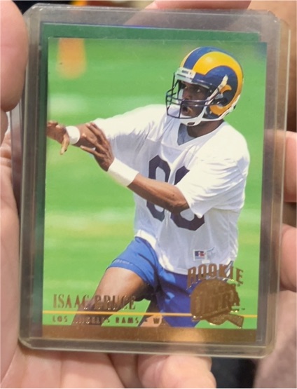 1994 Fleer Ultra #162 Isaac Bruce Rookie — front