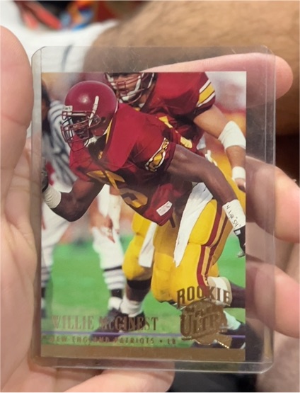 1994 Fleer Ultra #203 Willie McGinest Rookie — front