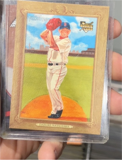 2007 Topps Turkey Red #110 Daisuke Matsuzaka Rookie Card — front