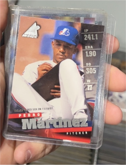 1998 Pinnacle Inside #98 Pedro Martinez — front