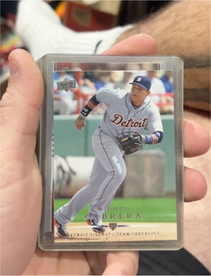 2008 Upper Deck #777 Miguel Cabrera — front