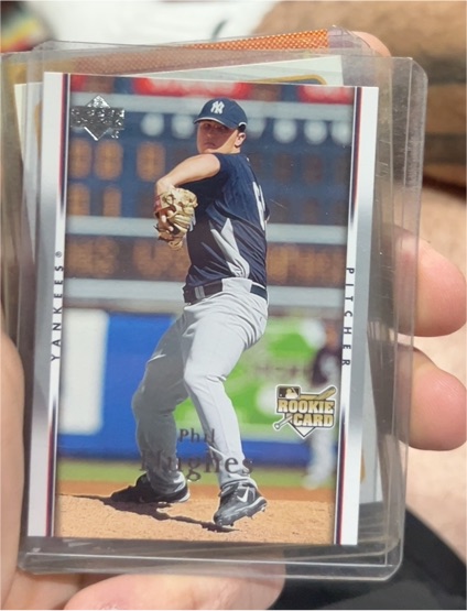 2007 Upper Deck #849 Phil Hughes Rookie Card — front