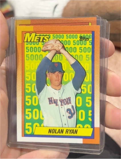 1990 Topps #2 Nolan Ryan — front
