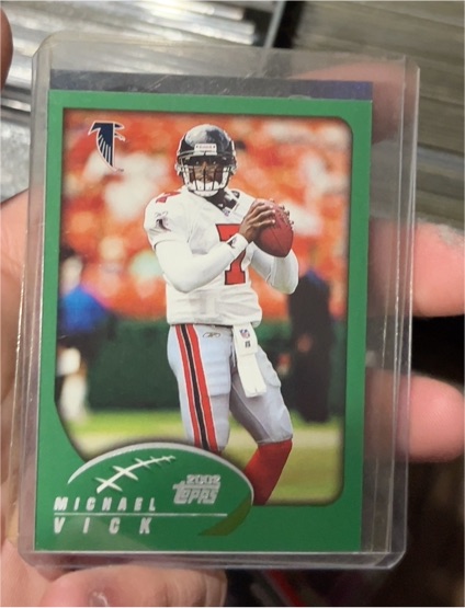 2002 Topps #190 Michael Vick — front