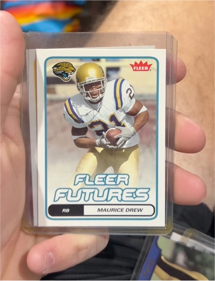 2006 Fleer #174 Maurice Drew — front