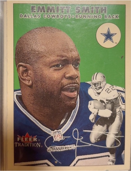 2000 Fleer Tradition #299 Emmitt Smith — front