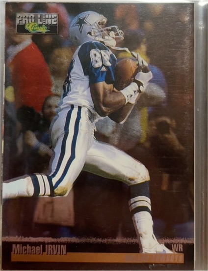 1995 Pro Line #119 Michael Irvin — front