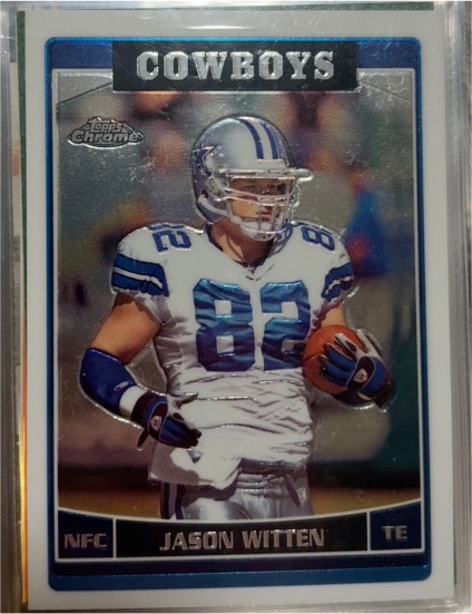 2006 Topps Chrome #101 Jason Witten Dallas Cowboys — front