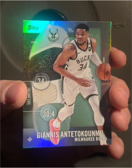2025-26 Topps Sole Ambition #SA-5 Giannis Antetokounmpo — front