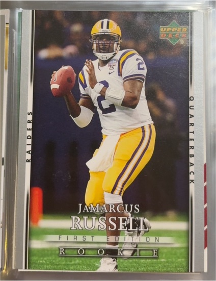 2007 Upper Deck First Edition #101 JaMarcus Russell — front