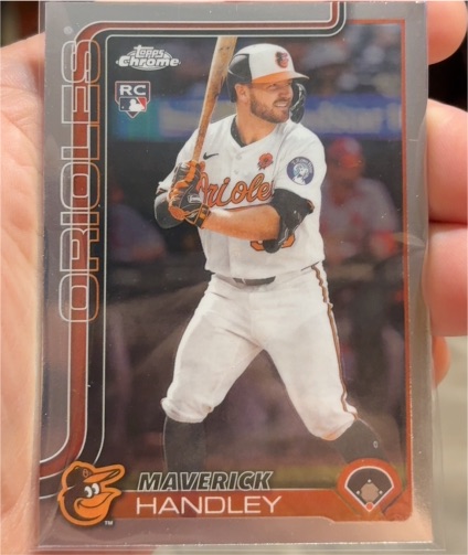 2025 Topps Chrome Update #US274 Maverick Handley — front