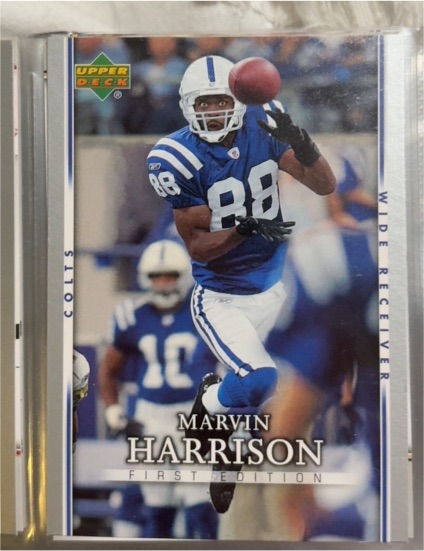 2007 Upper Deck First Edition #41 Marvin Harrison — front