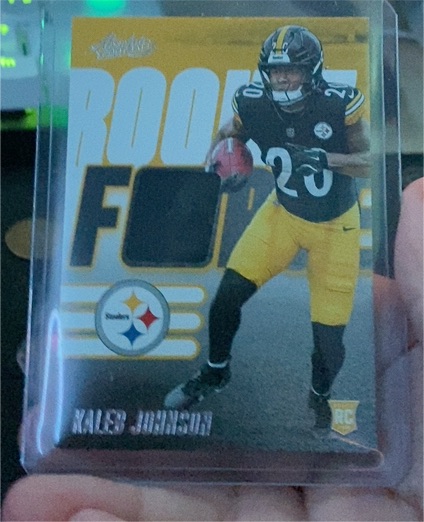 2025 Panini Absolute #RF-KJN Kaleb Johnson Rookie Force — front