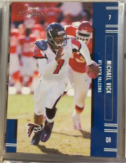 2005 Playoff Prestige #5 Michael Vick — front