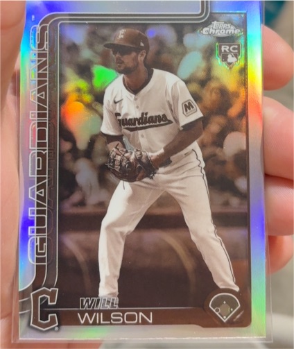 2025 Topps Update #US255 Will Wilson RC — front