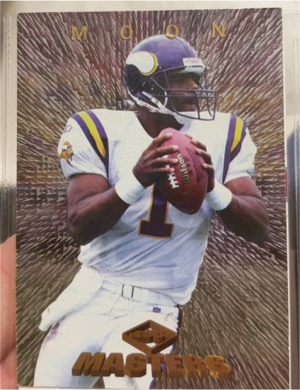 1997 Collector's Edge Masters #150 Warren Moon — front