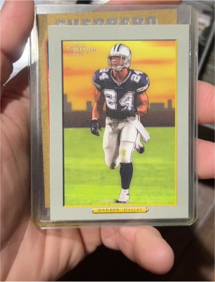 2005 Topps Turkey Red Dallas Barber — front