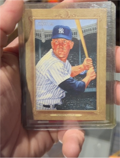 2007 Topps Turkey Red #167 Mickey Mantle — front