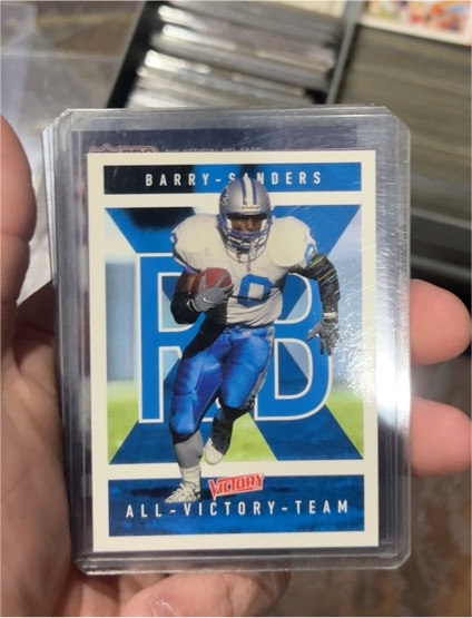 1999 Upper Deck Victory #296 Barry Sanders — front