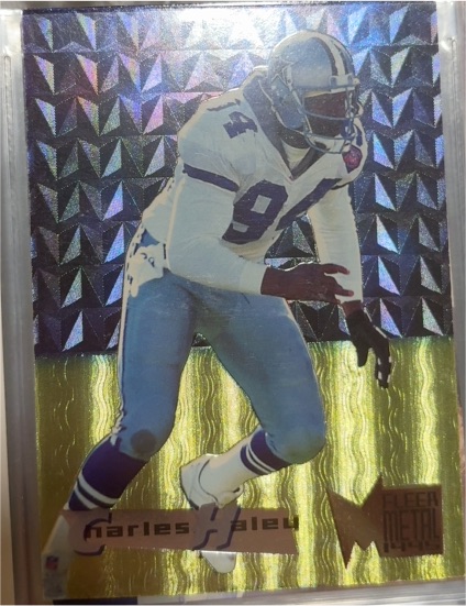 1995 Fleer Metal #49 Charles Haley — front