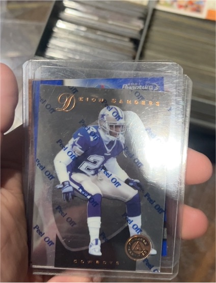 1997 Pinnacle Certified #18 Deion Sanders — front