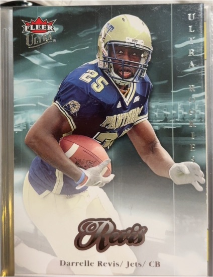 2007 Fleer Ultra #216 Darrelle Revis — front