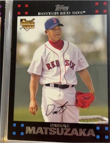 2007 Topps #630 Daisuke Matsuzaka — front