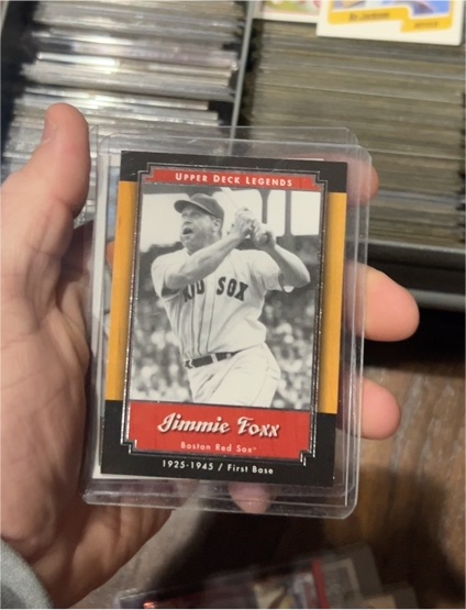 2001 Upper Deck Legends #23 Jimmie Foxx — front