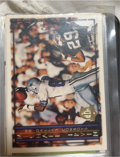 1996 Topps #410 Michael Irvin — front
