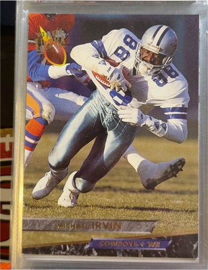 1993 Ultra #91 Michael Irvin — front