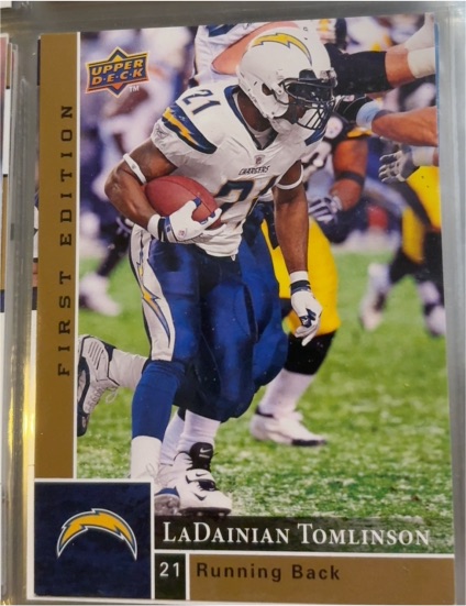 2009 Upper Deck First Edition #124 LaDainian Tomlinson — front