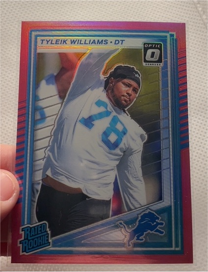 2025 Donruss Optic #360 Tyleik Williams — front