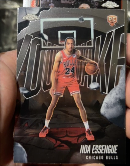 2025-26 Topps Chrome #YQ-12 Noa Essengue — front
