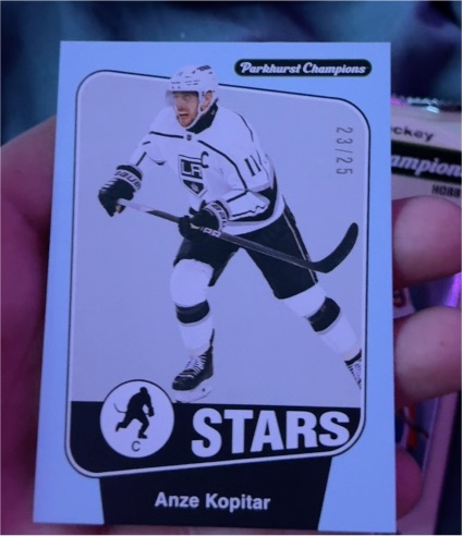 2024-25 Upper Deck Parkhurst Champions #204 Anze Kopitar — front