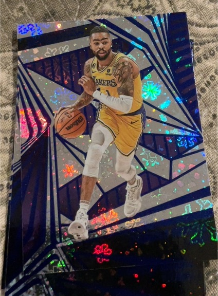 2023-24 Panini Revolution #80 D'Angelo Russell Winter — front