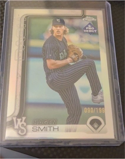 2025 Topps Pro Debut Chrome #PDC-74 Hagen Smith — front