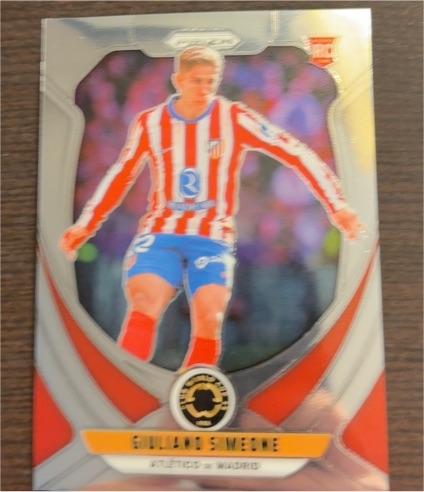 2025 Panini Prizm FIFA Club World Cup #22 Giuliano Simeone Atletico de Madrid — front