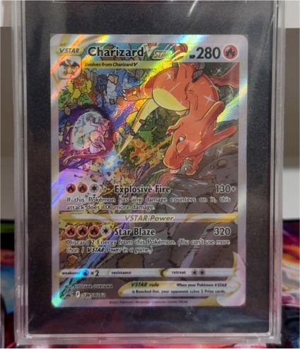 2022 Pokémon SWSH: Sword & Shield Promo #SWSH262 Charizard VSTAR — front