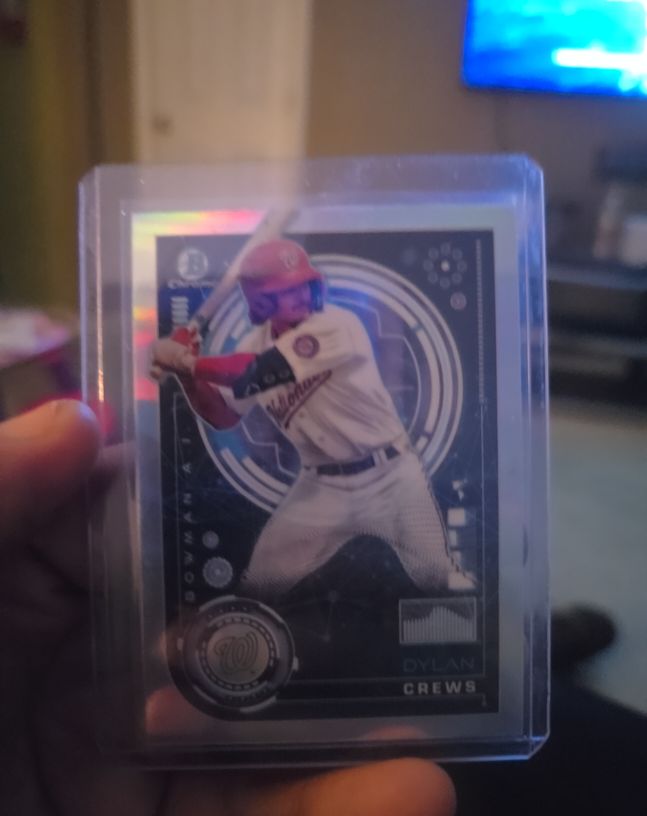 2024 Bowman Bowman AI #BAI-13 Dylan Crews — front