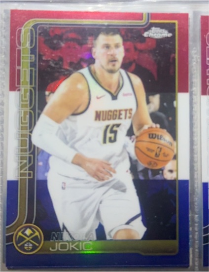 2025-26 Topps Chrome #25 Nikola Jokic — front