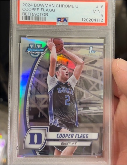 2024 Bowman Chrome University #16 Cooper Flagg — front