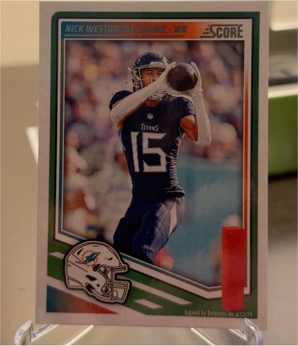2025 Panini Score #29 Nick Westbrook-Ikhine — front