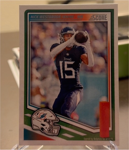 2025 Panini Score #29 Nick Westbrook-Ikhine — front