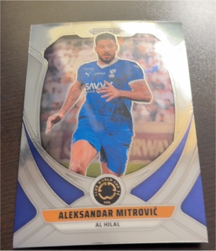 2025 Panini Prizm FIFA Club World Cup #13 Aleksandar Mitrović — front