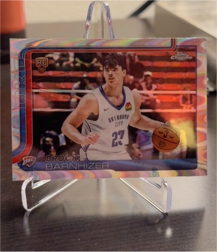 2025-26 Topps Chrome #295 Brooks Barnhizer — front