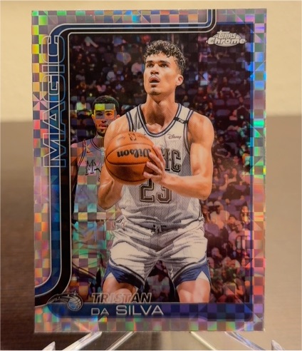 2025-26 Topps Chrome #J Tristan Da Silva — front